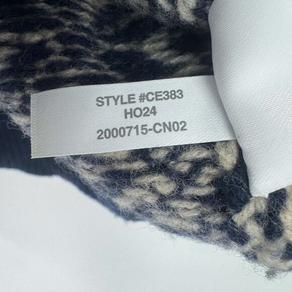 J. Crew Men's Fair Isle Lambswool Half-Zip Sweater Long Sleeve Size M NWOT - Picture 12 of 12